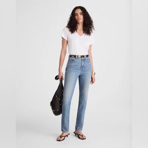 NWT Madewell Classic Blue The Perfect Vintage Jeans in Comfort Stretch | Size 25